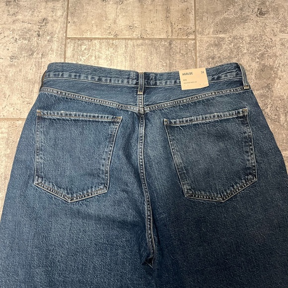 Agolde NWT REN High Rise Wide Leg Control SZ 34 - Picture 4 of 9